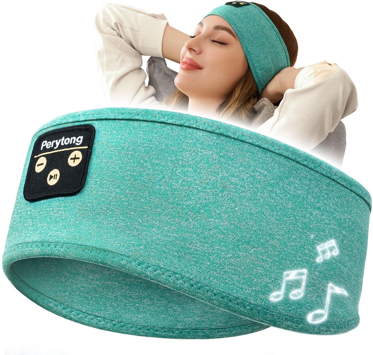 SolidKeus - Bluetooth Slaap Hoofdband met Comfortabele Speakers
