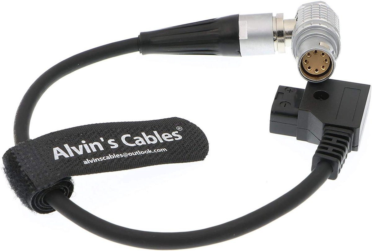 SolidKeus - D-Tap naar 8 Pin Vrouwelijke Voedingskabel voor ALEXA MINI Camera