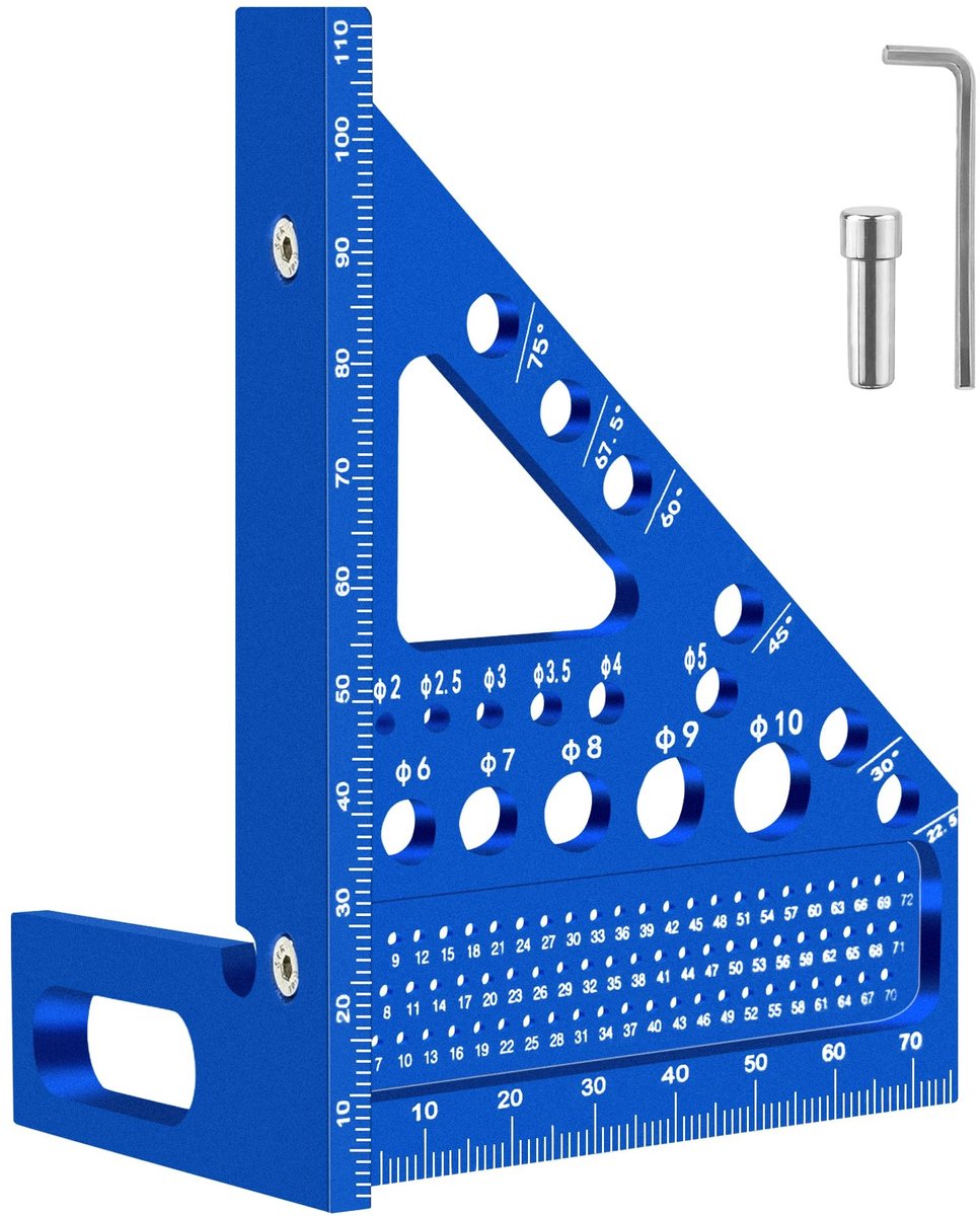 SolidKeus - 3D Houtbewerking Hoekmeter met Positioneringshulp