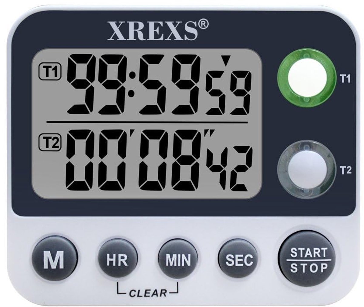 SolidKeus - Digitale Keuken Timer met Grote LCD Display