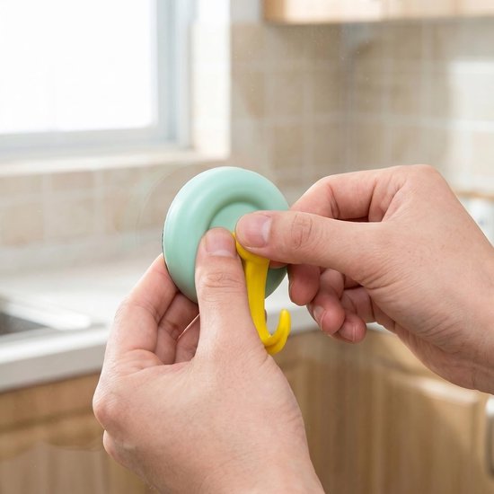 SolidKeus - Set van 4 Kleurrijke Zuignaphaken voor Kinderen tot 5 kg van Solidkeus — afbeelding 5