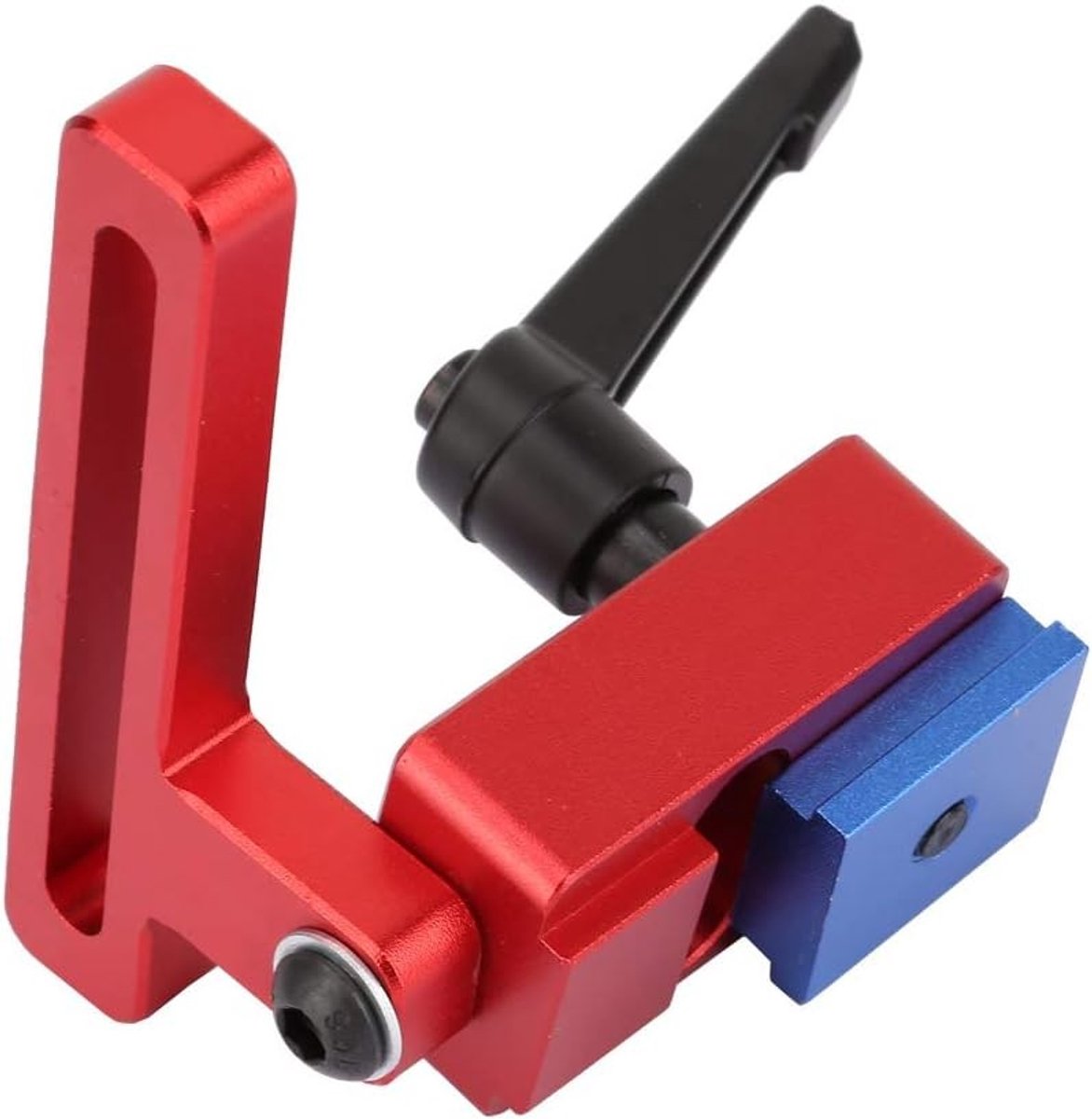30 Type Miter Track Stop - T-Track Houtbewerking Limiter, Precisie Lengtebegrenzer en Aluminium Rail Connector Tool voor Houtbewerking