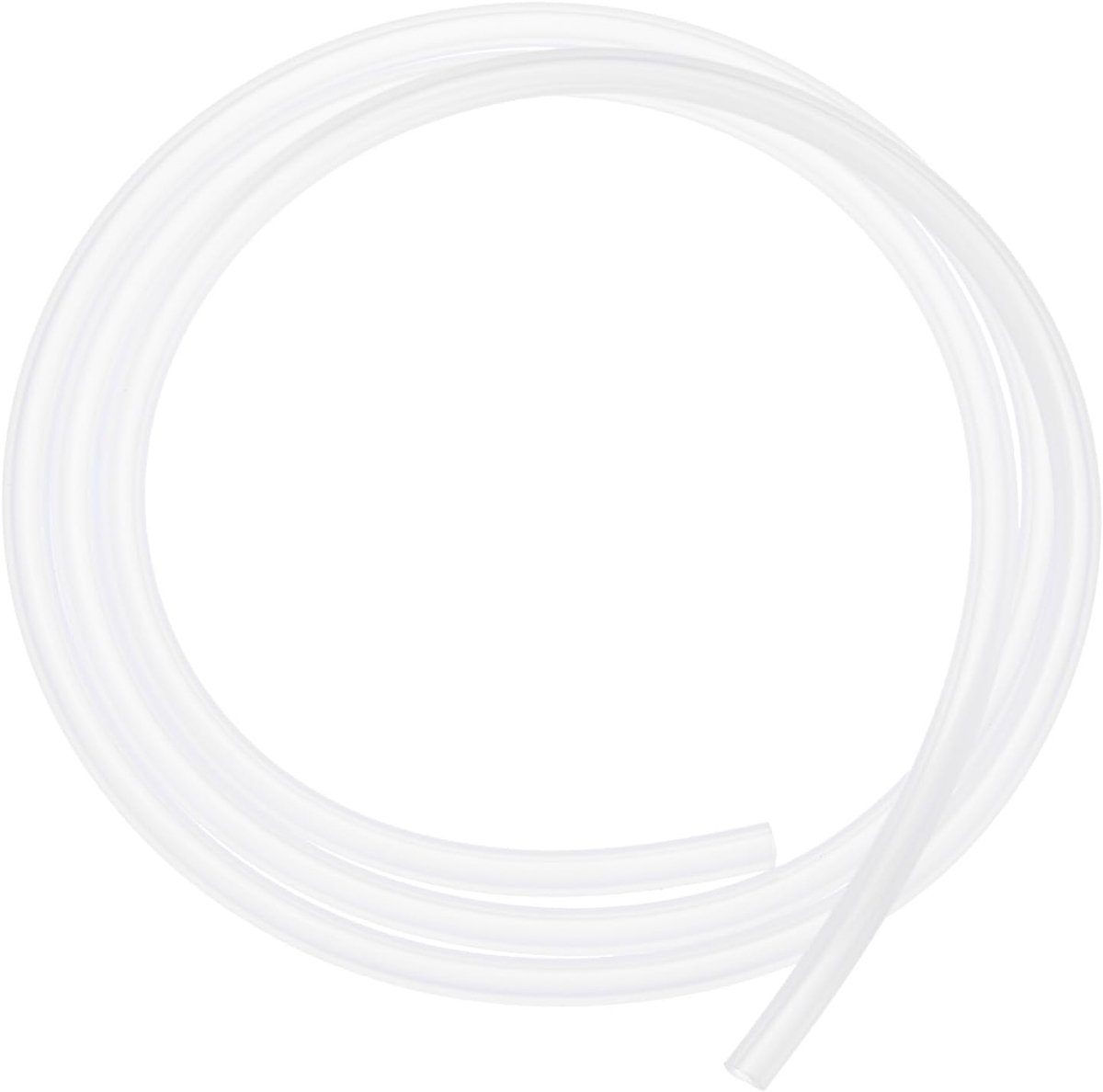 Siliconen buis, 5/32" (4 mm) ID x 5/16" (8 mm) OD siliconen rubberen vacuümbuis, 5 ft (1,5 M) hoge temperatuur waterluchtslangpijp voor pomp/vloeistofoverdracht, thuisbrouwen/wijnmaken