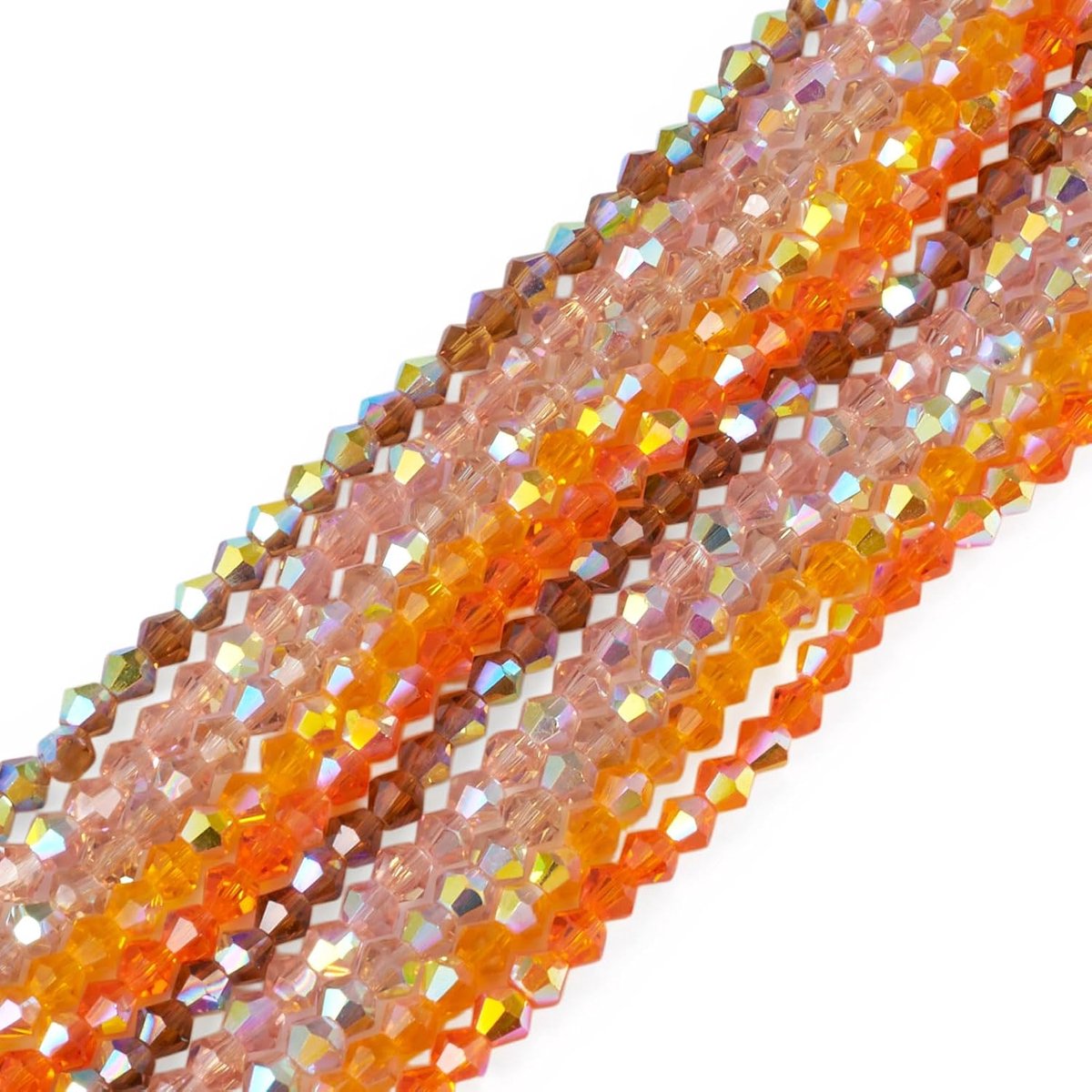 Kralen 4.5mm Facet Kristal Kralen Transparante Craft Kraal voor Sieraden Maken Armband Ketting Oorbel