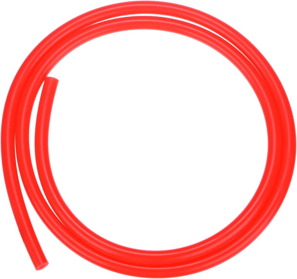 Siliconen buis, 5/32" (4 mm) ID x 5/16" (8mm) OD siliconen rubberen vacuümbuis, 3ft (1 M) hoge temperatuur waterluchtslangpijp voor pomp/vloeistofoverdracht, thuisbrouwen/wijnmaken [rood]