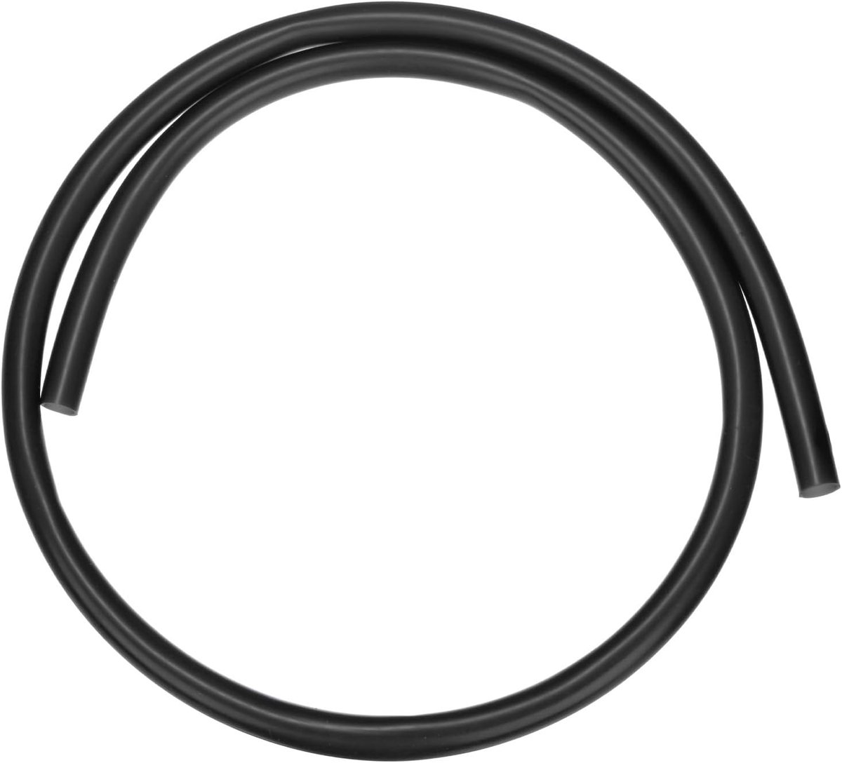 Siliconen slang, 3/8" (10 mm) ID x 15/32" (12 mm) OD siliconenrubber vacuümbuis, 5 ft (1,5 M) hoge temperatuur waterluchtslang pijp voor pomp/vloeistofoverdracht, thuisbrouwen/wijnmaken