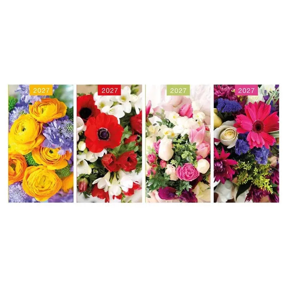 Pocket Slim Agenda 2027 Bloemen