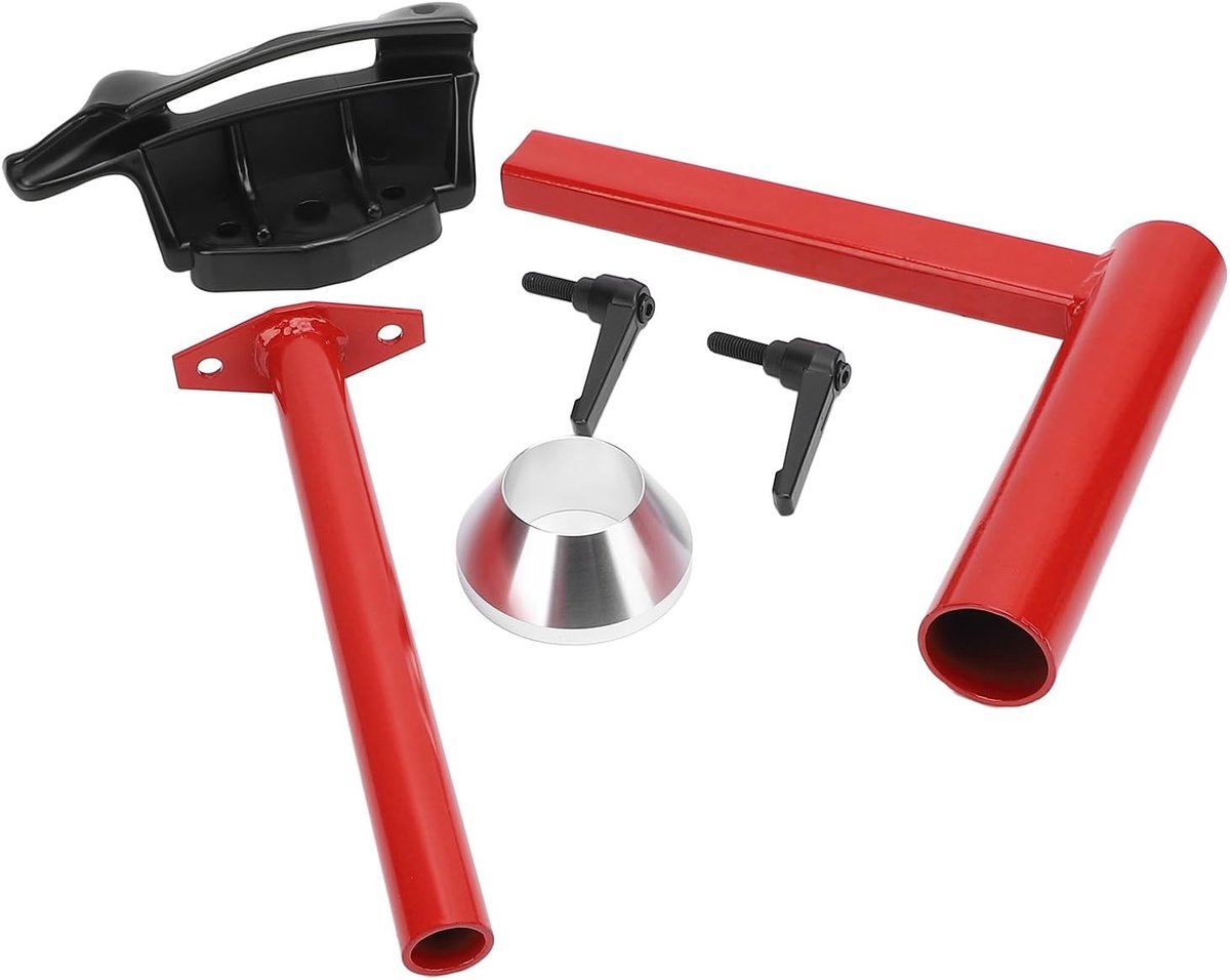 SnelShoppen - Duurzame Robuuste Bandenwisselaar Duck Head Adapter Kit voor 16-21 Inch - Geschikt voor Auto, Motor en Fiets - Kwalitatief Materiaal, Id