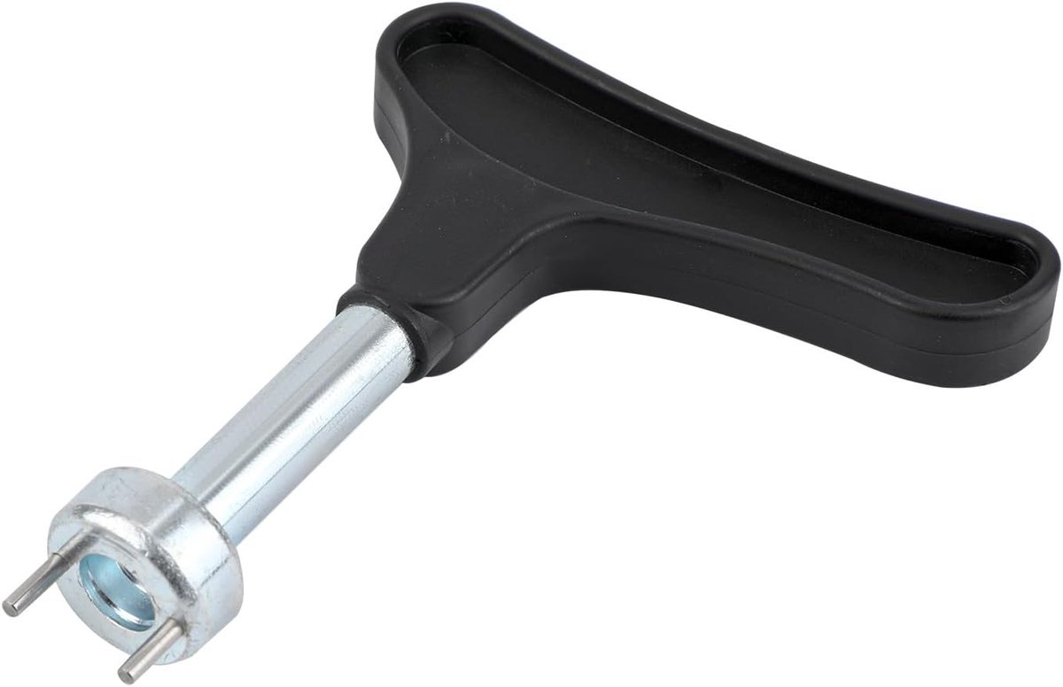 SnelShoppen - Spike Sleutel voor Golfschoenen, Ijzerlegering Vervangspikes voor Golfschoenen met Comfortabele Grip Spike Verwijderaar voor Golfschoene
