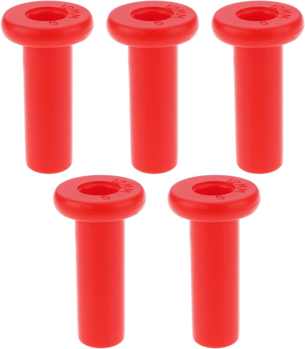 SnelShoppen - 5x Push Fit Voedingsplug 12mm Voor John Guest Water Slang - Einde Stopper Plug Voor Caravan, Motorhomes, Camping, Tuin