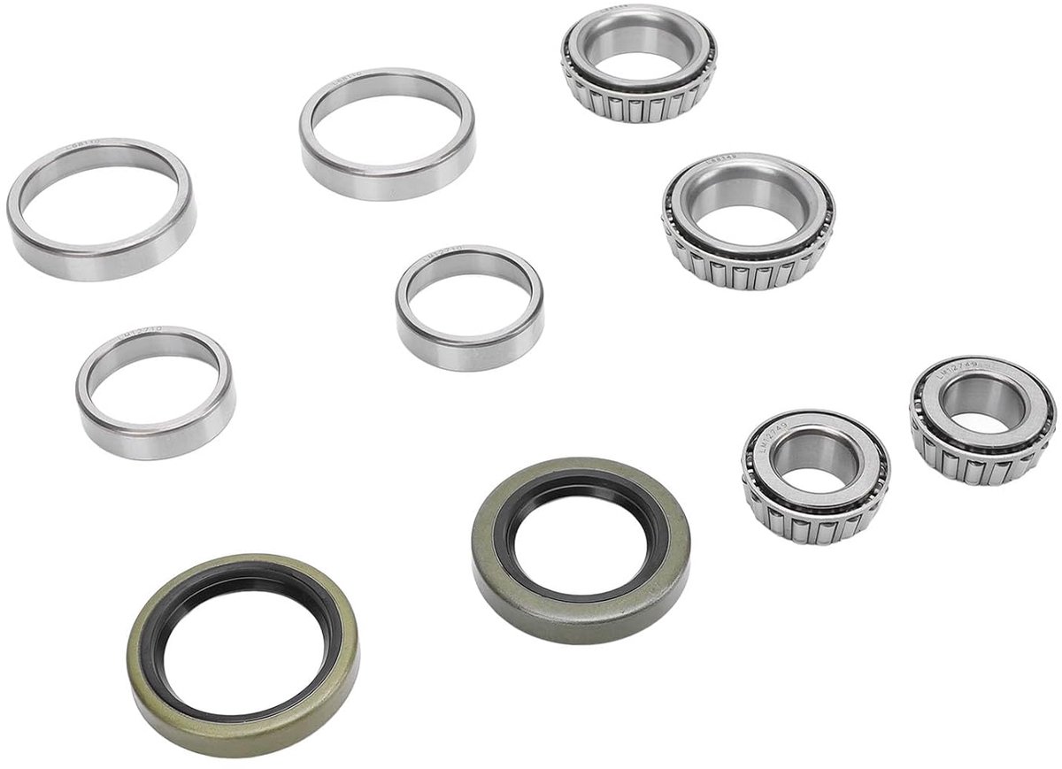 SnelShoppen - TRA Wielnaaf Lager Kit, 0 Stuks L68149 LM12749 Velglager Set voor 1/16 inch Tra Assen, Verminder Wrijving, Verbeter Rijprestaties