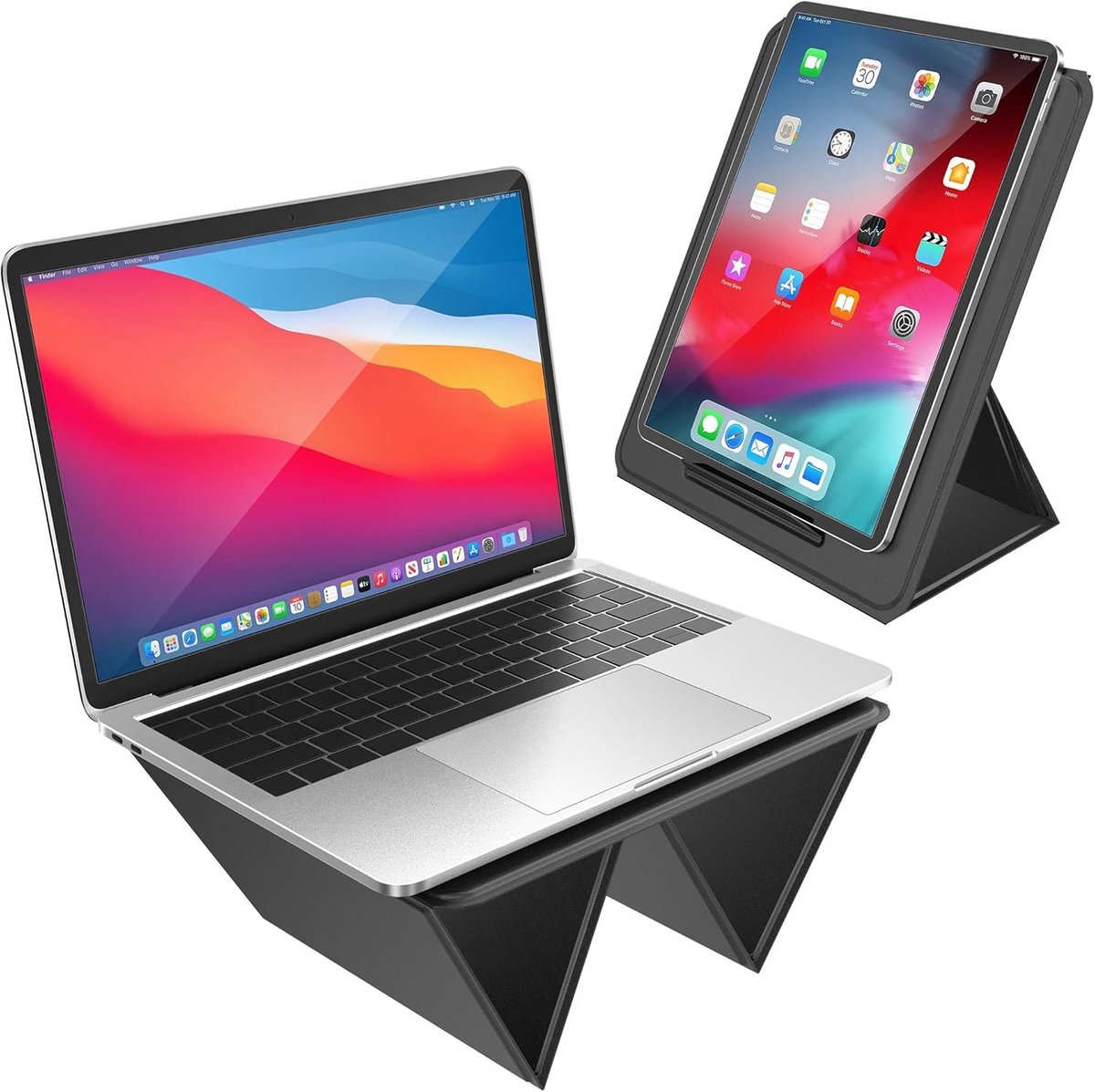 Opvouwbaar Laptop Bureau - Zwart - Draagbare Mini Tafel - Voor Studie en Lezen