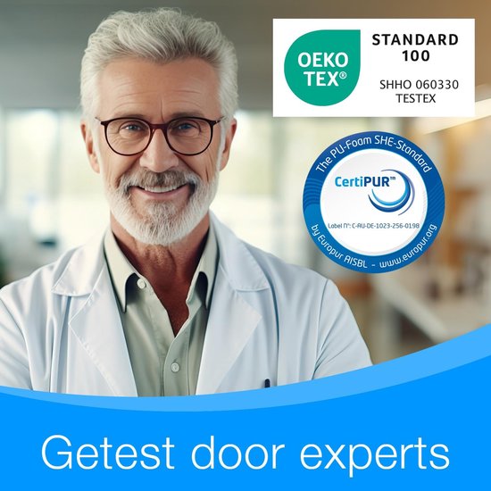 Opvouwbaar Matras - 3-Delig Vouwmatras, Extra Dik 15 cm, Wasbaar en Draagbaar Logeermatras voor Volwassenen van LifeGoods — afbeelding 2