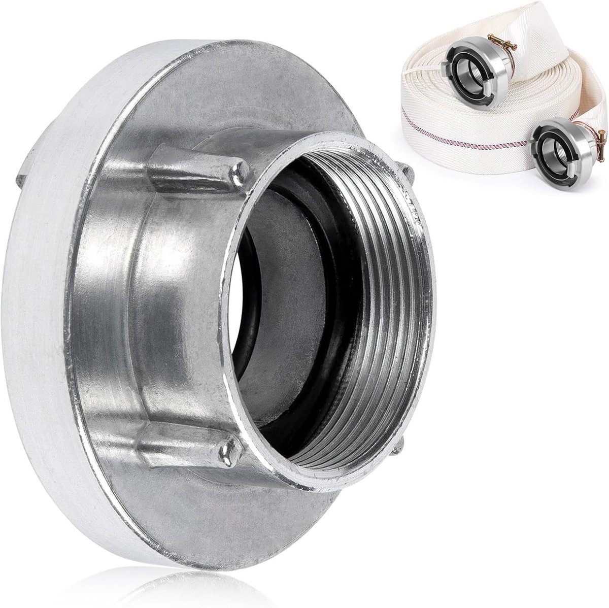 2 inch C-koppeling met vrouwelijke draad en afdichting voor leidingen, containers en flexibele slangen