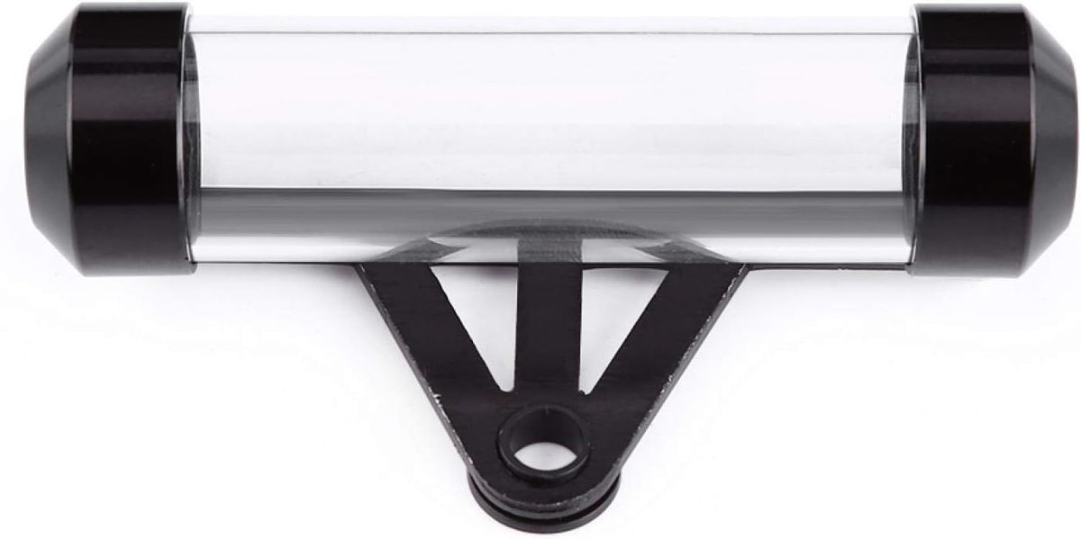SnelShoppen - Fydun Motorfiets Beveiligde Belastingzegelbuis, Universele Zilinderhouder voor Motorrijden, Waterdicht, Zwart, Voor Veiligheid en Onderh