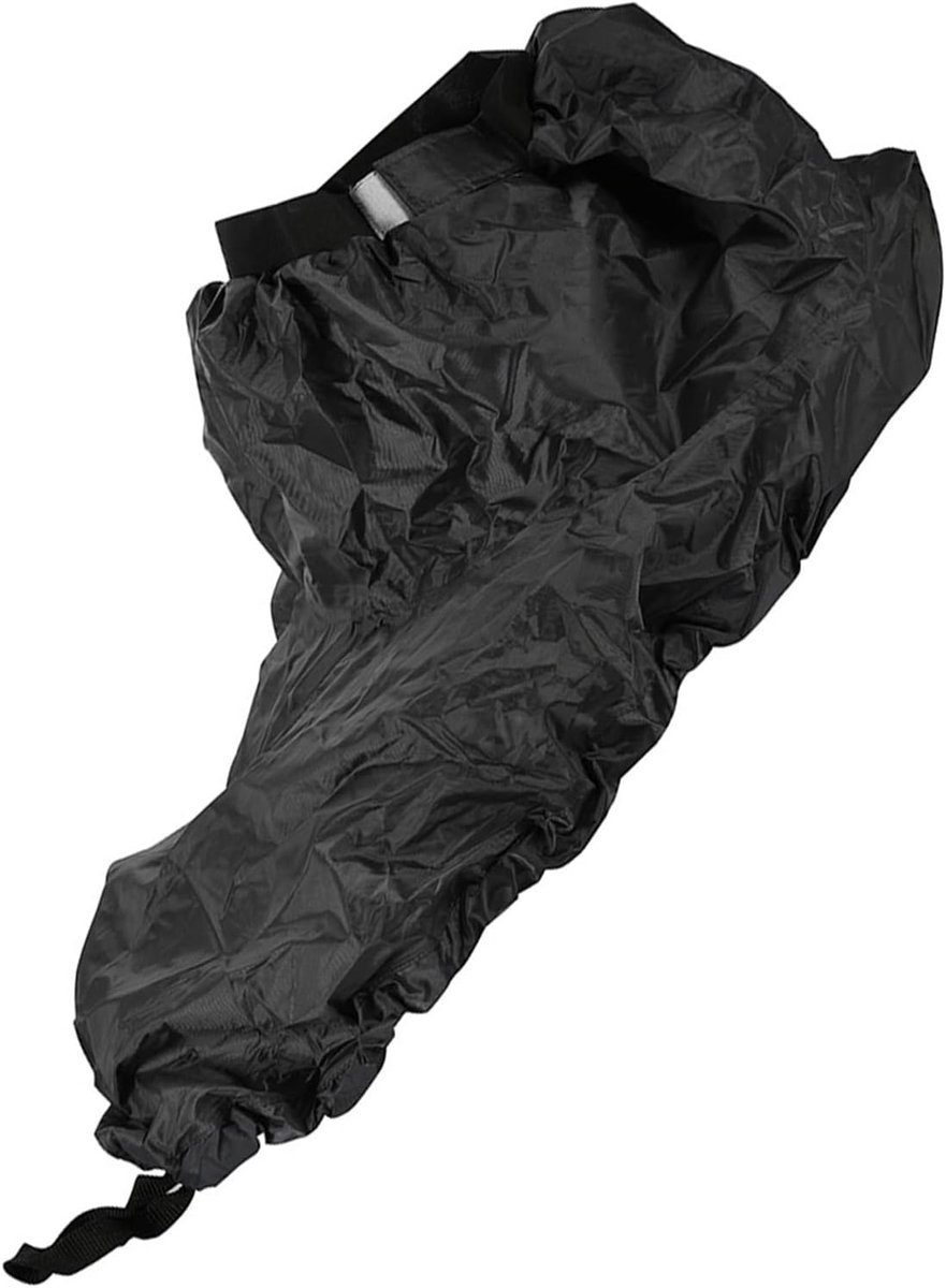 SnelShoppen - Kayak Splash Guard, Neopreen Waterdichte Bescherming, Universele Vouwbare Nylon Spraydeken, 71 cm, Zwart, Perfect voor Watersporten