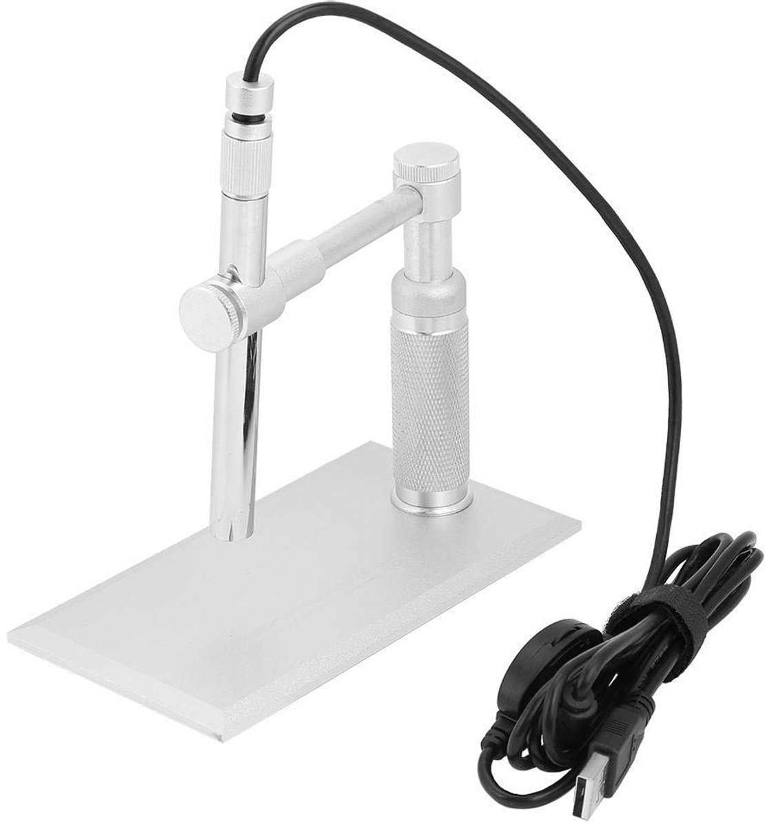 SnelShoppen - Digitale Microscoop USB met Vergrootglas Camera Statief Webcam, Metaal Pen Endoscoop, Hoogwaardige CMOS Sensor, 2M Pixels, 1-500x Zoom