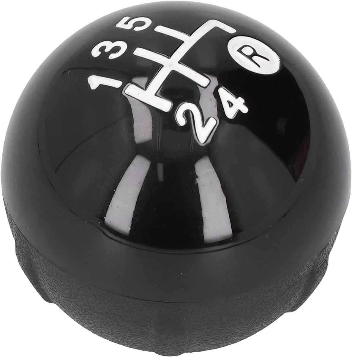 SnelShoppen - Versnellingspook Knop met Deksel Vervangset Voor Fiat 500 500C 2007-2018 Geschikt voor LHD RHD Ergonomisch Ontwerp Comfortabel Schakelen