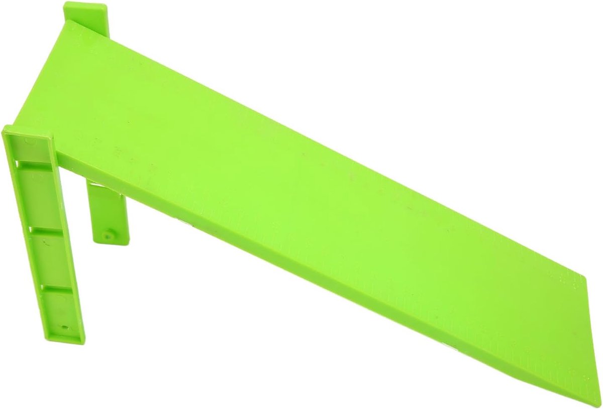 SnelShoppen - 2 Sets Hellende Vlakken, Duidelijke Schaal, Sterk, Eenvoudig Plastic Hellend Vlak voor Onderwijs, Experimentele Tool voor Fysica, Leerza