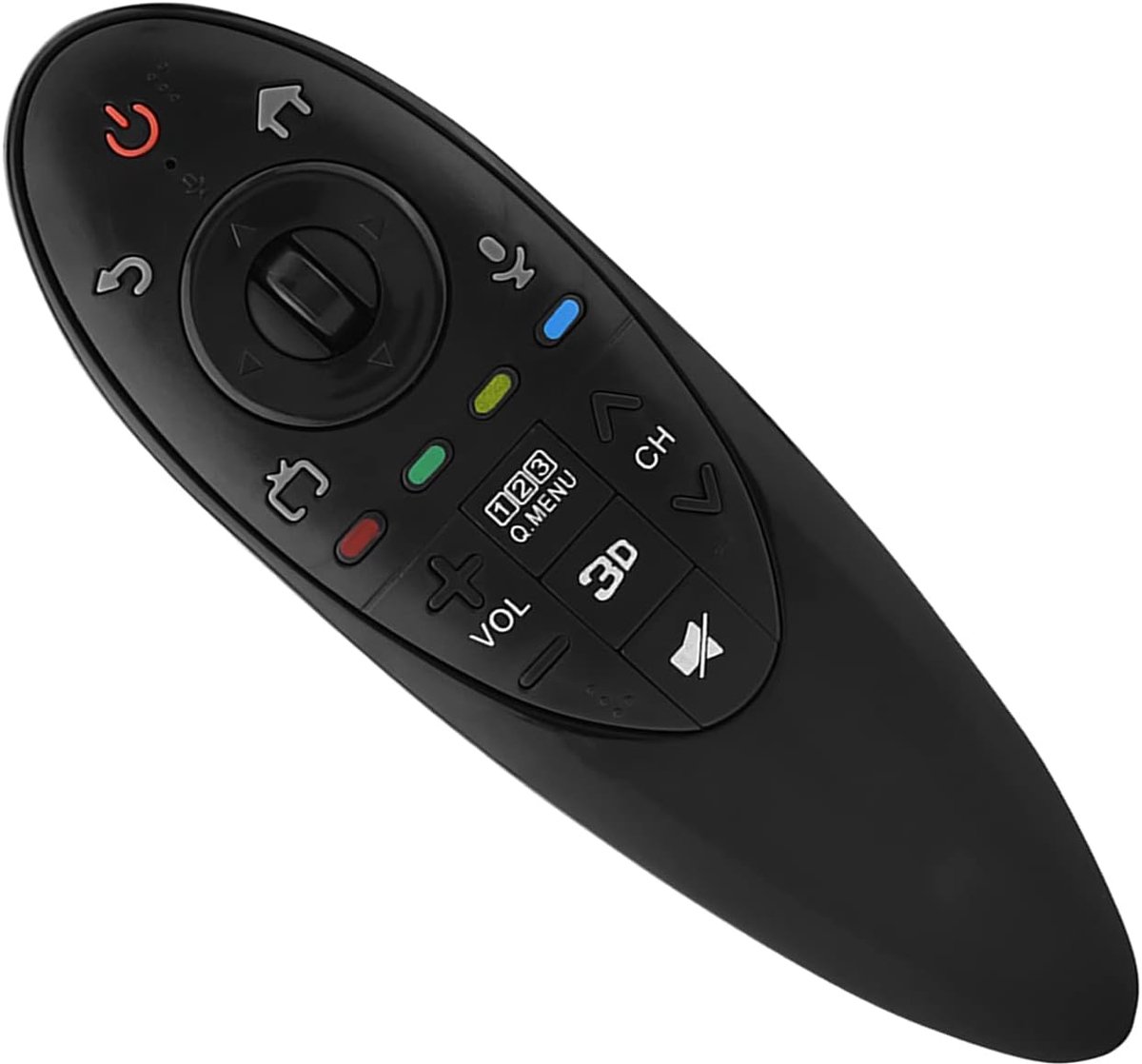 SnelShoppen - Universele TV Afstandsbediening, Vervangende Smart Afstandsbediening voor LG TV's, 3D TV, 10 Meter Bereik, Ideale Vervanger voor Verlore