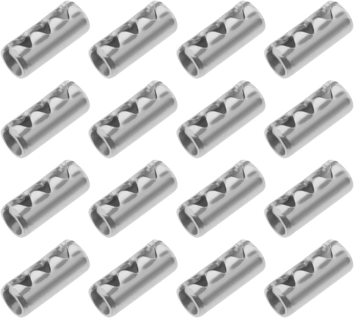 SnelShoppen - 200 Stuks 5x2mm Auto Vouwsleutel Bevestigingspinnen Rvs Bevestigingsbouten Universele Sleutelblad Connectoren