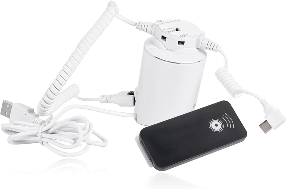 Mobiele telefoon anti-diefstal display alarm - met oplaadfunctie - 360° draaibaar - ideaal voor winkels - ShopVlot