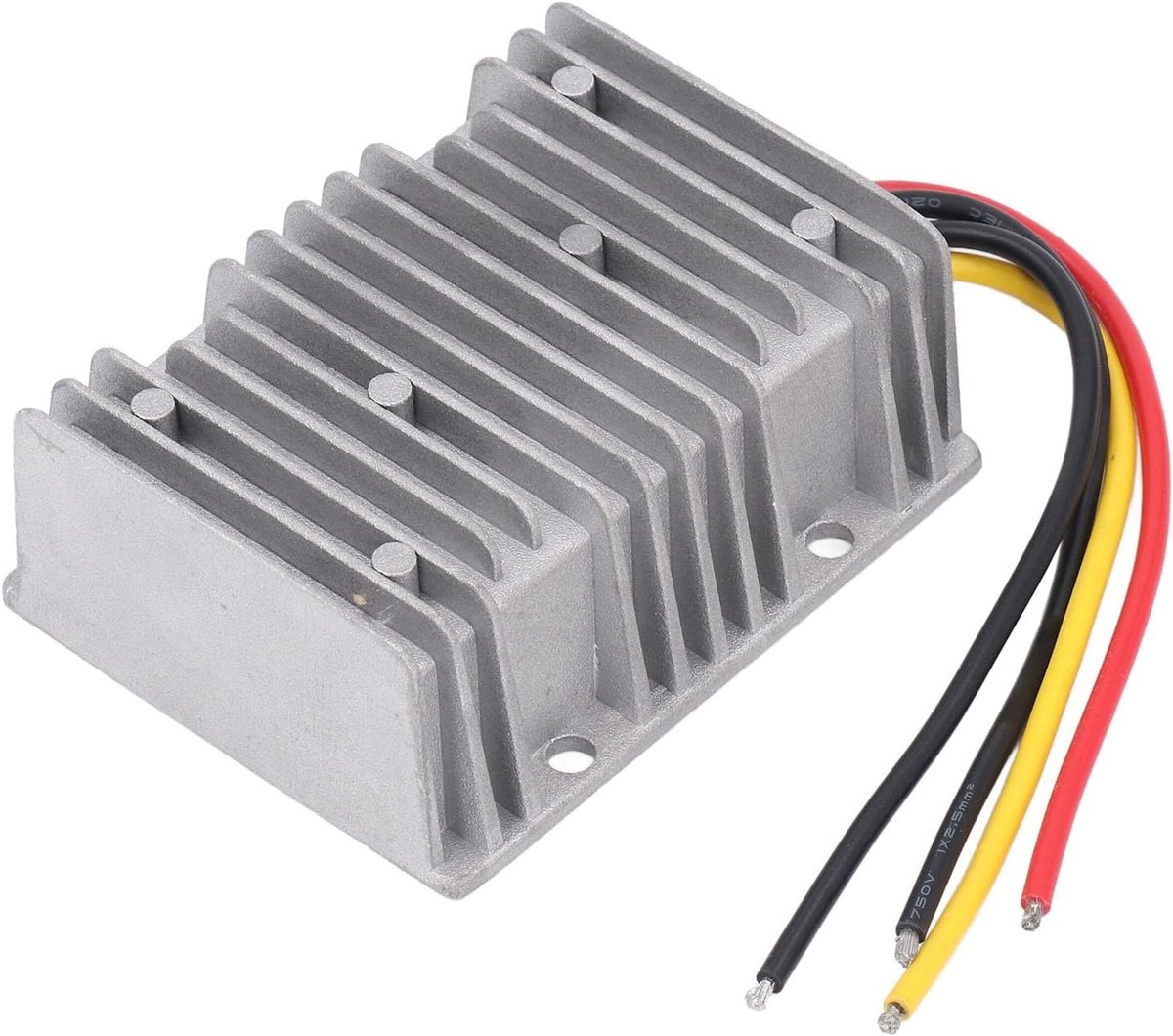 SnelShoppen - 36V 48V 414W naar 13.8V 30A Waterdichte DC Converter, Niet-Geïsoleerde Spanningsconverter met IP67 Bescherming voor Voertuigen, Schokbes