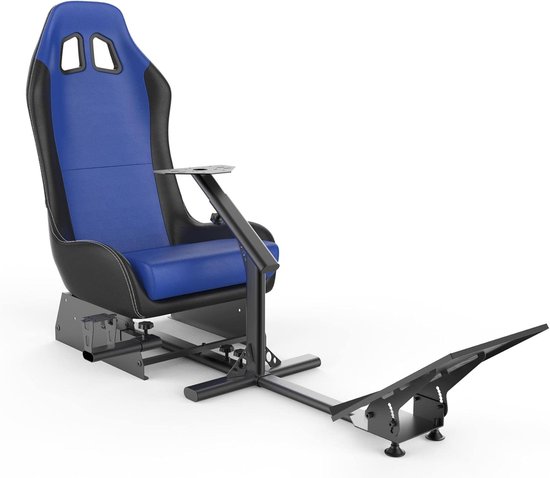 Race Sim Cockpit - Gaming Stoel - Simulatie Racen - Opvouwbaar Verstelbaar - 19.5 x 27.5 x 39 inch — afbeelding 2