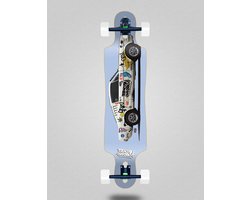 Skateboard Longboard - Compleet Board - Cruisen Stijlvol - Drop Through Deck - 40x9 Inch - Niet Gespecificeerd