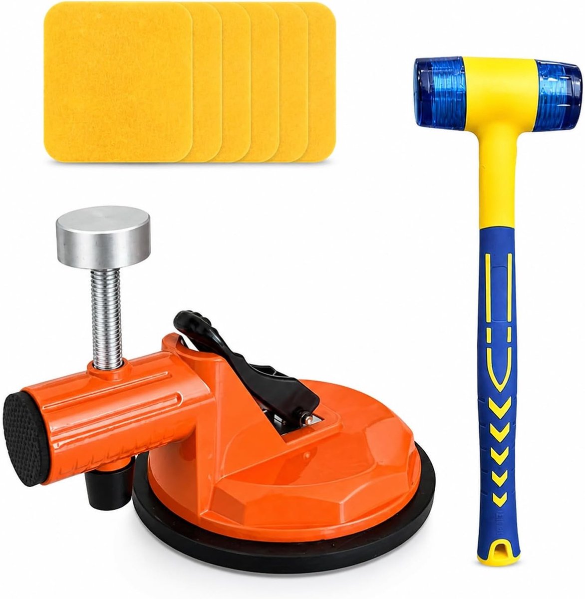 Vloerafstandshersteltool - hoogwaardig voor laminaat en vinyl - met rubberen hamer - SnelShoppen