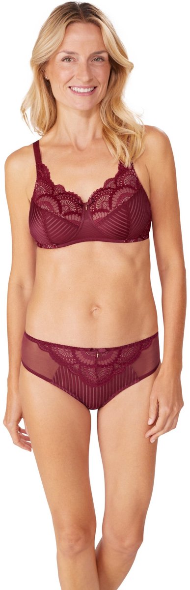 Amoena Prothese Bh Voorgevormd Zonder Beugel Karolina SBP C0599 C0599 - red/nude - maat EU 85E / FR 100E