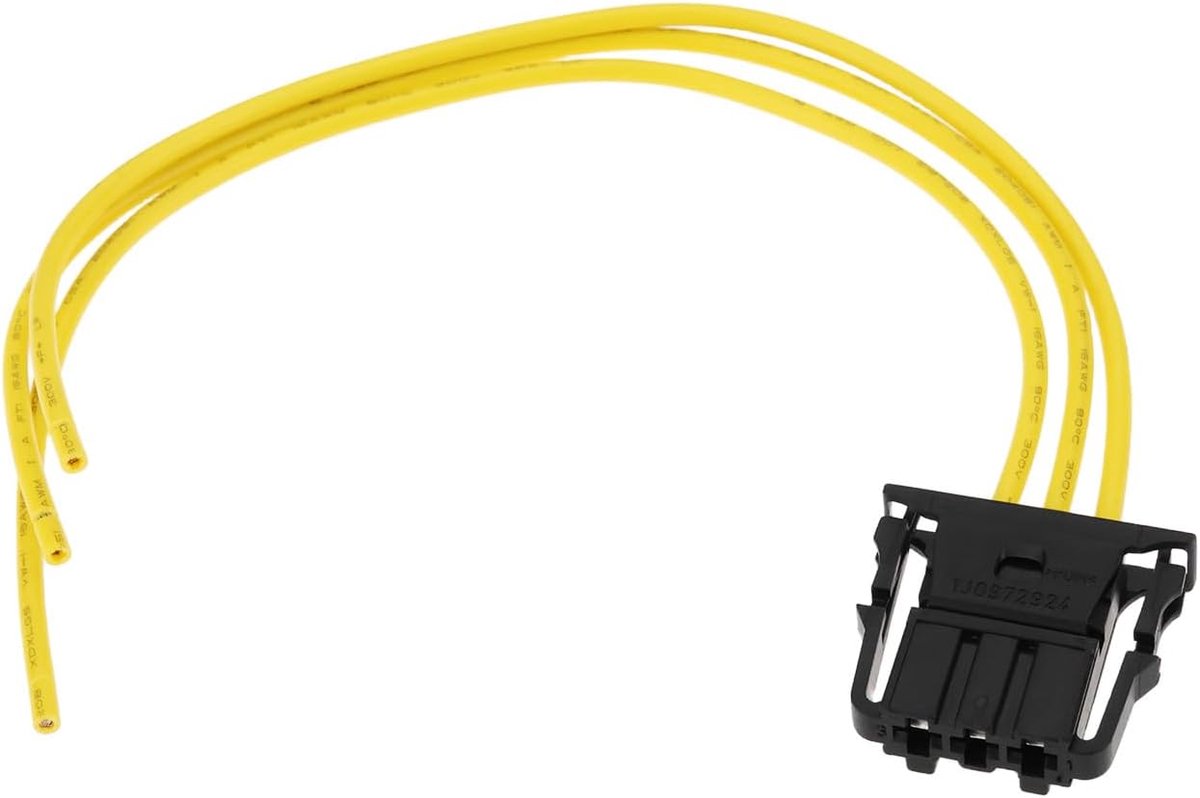SnelShoppen - 3 Pin Auto Centrale Elektrische Systeem Kabel Reparatie 51277460 Geschikt voor Audi A3 A6 Q7 en Seat Alhambra