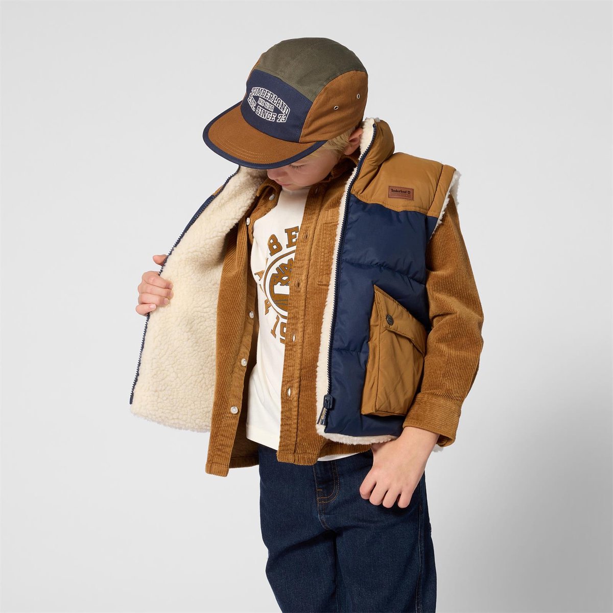 Timberland T61049 T-shirt Met Lange Mouwen 12 Years Jongen