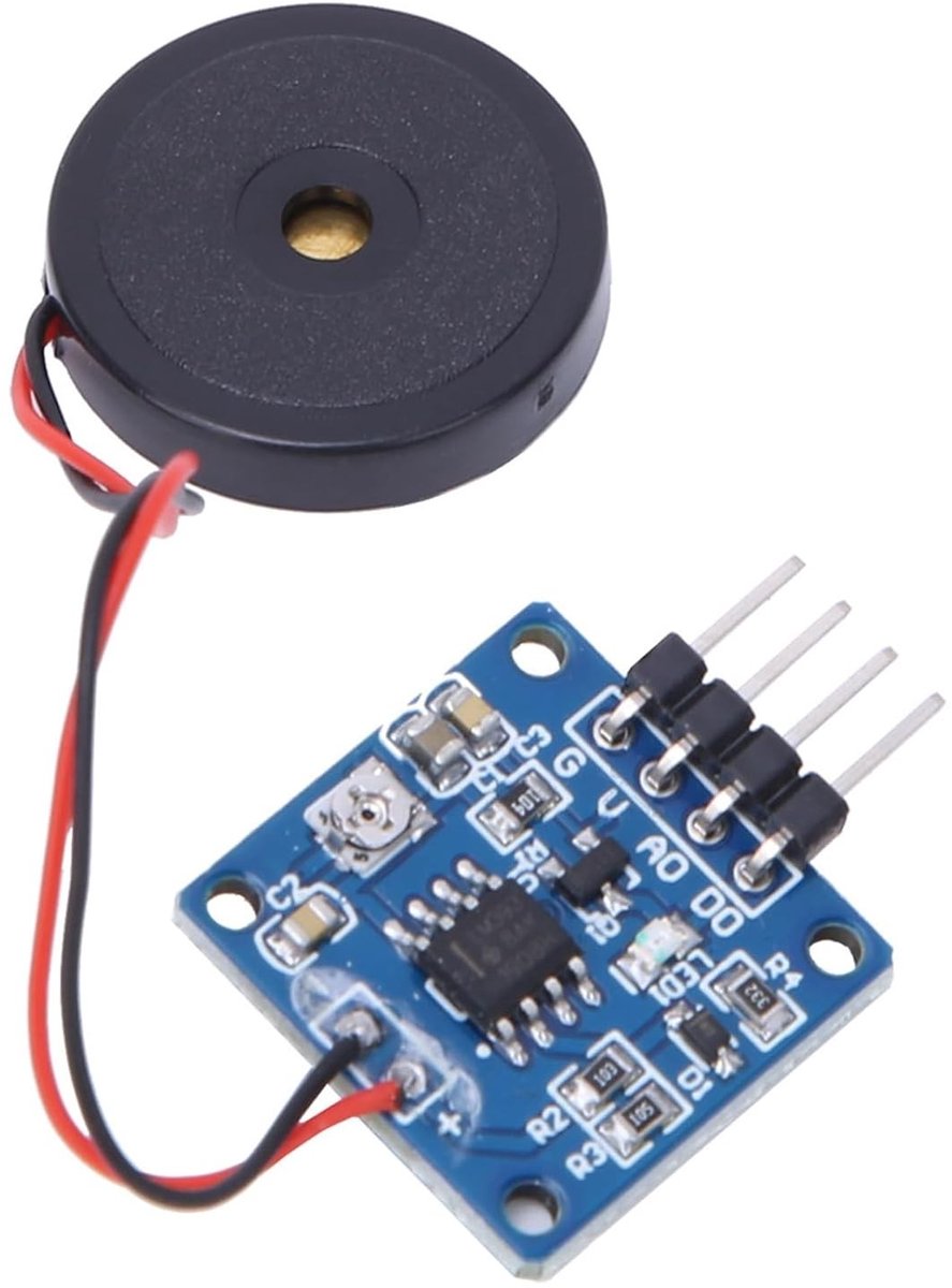 Hooggevoelige Piëzo-elektrische Trillingssensor Module voor Arduino en Microcontrollers