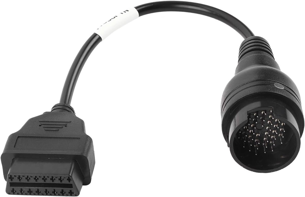 SnelShoppen - Cavo Connettore EOBD voor Iveco Daily + Diagnostisch Kabel voor Adapter OBD2 van 38 pin naar 16 pin voor Iveco Vrachtwagen