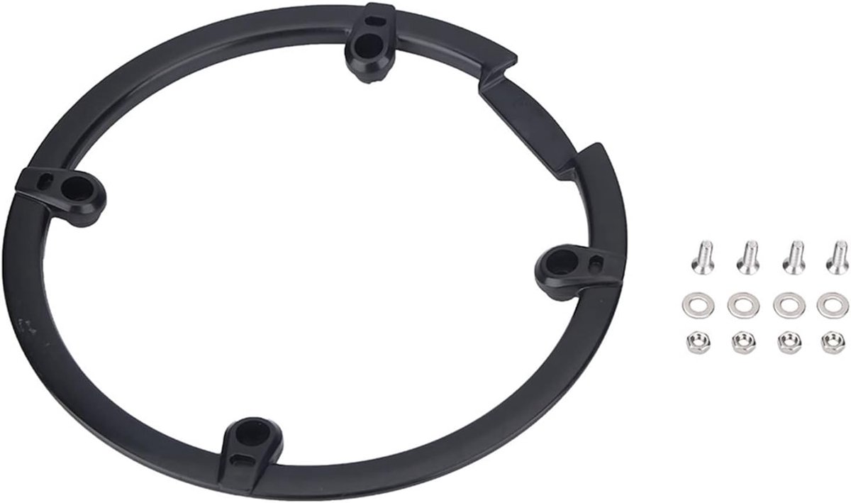 SnelShoppen - Fietsketting Beschermer Mountainbike Crankset Beschermkap 44T Tandwiel Fiets Kettingbeschermer Ring voor M430 M590 M390