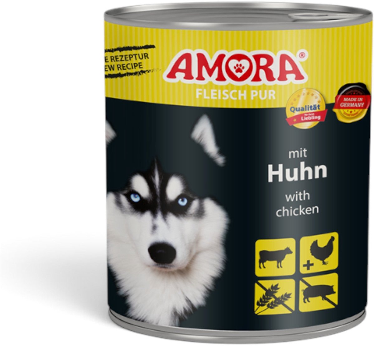 Amora AMORA Hondenvoer 6x800g - Kip