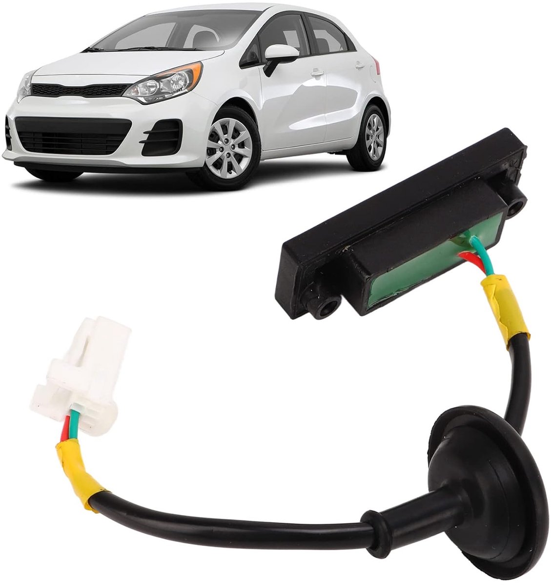 SnelShoppen - Vervangende Achterklep Ontgrendelknop voor Picanto TB 2011-2017, Kofferbak Schakelaar, Duurzaam, OEM 81260-1W220