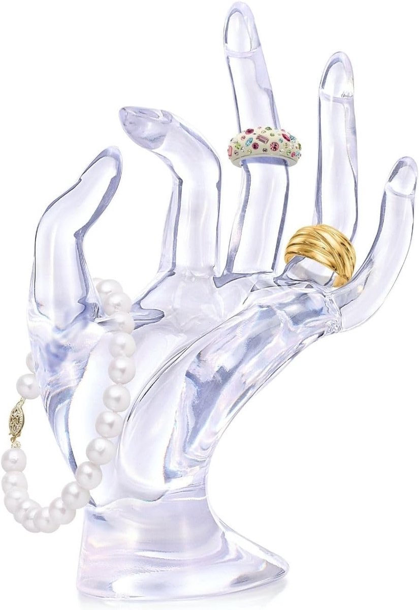 Flexzion Hand Jewelry Holder Female Mannequin Hand Holder for Bracelet, Watch, Hand Ring Holder for Jewelry, Mannequin - ShopVlot