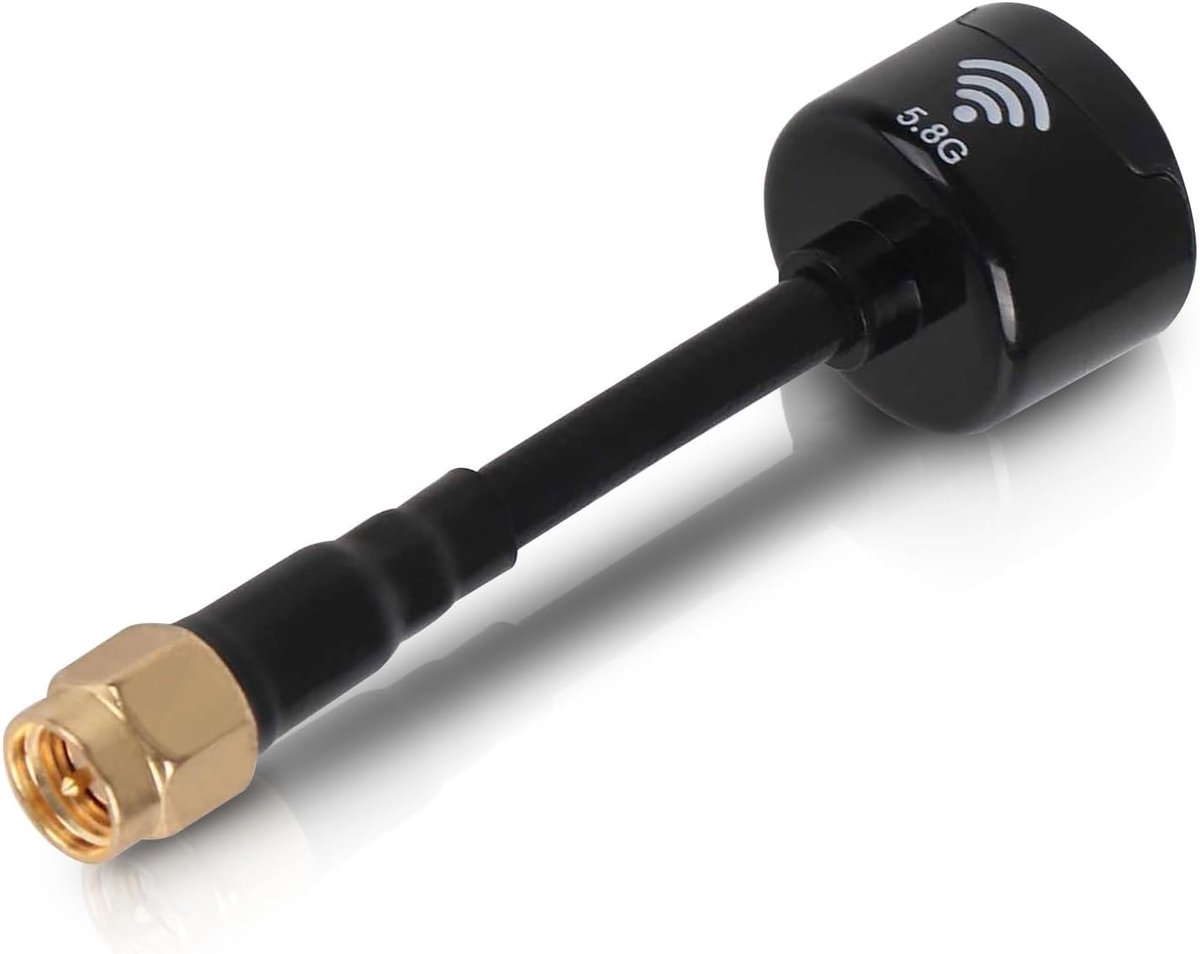 5.8Ghz 3dBi RHCP Antenna Lollipop Super Mini Antenna for FPV Racing Drone RC Parts Accessory (inner needle-black) - ShopVlot