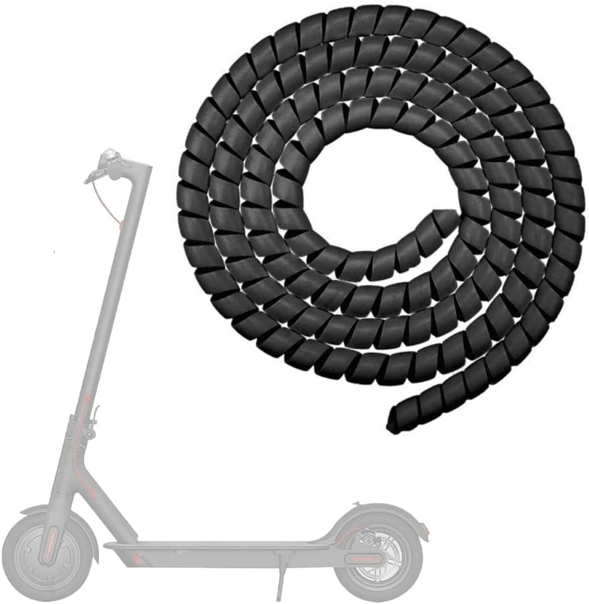 SnelShoppen - Zalati Scooter Kabelbeschermer - Duurzaam, Waterdicht & Stofbestendig - Flexibel PP Materiaal - Makkelijk te Gebruiken voor E-Scooter On