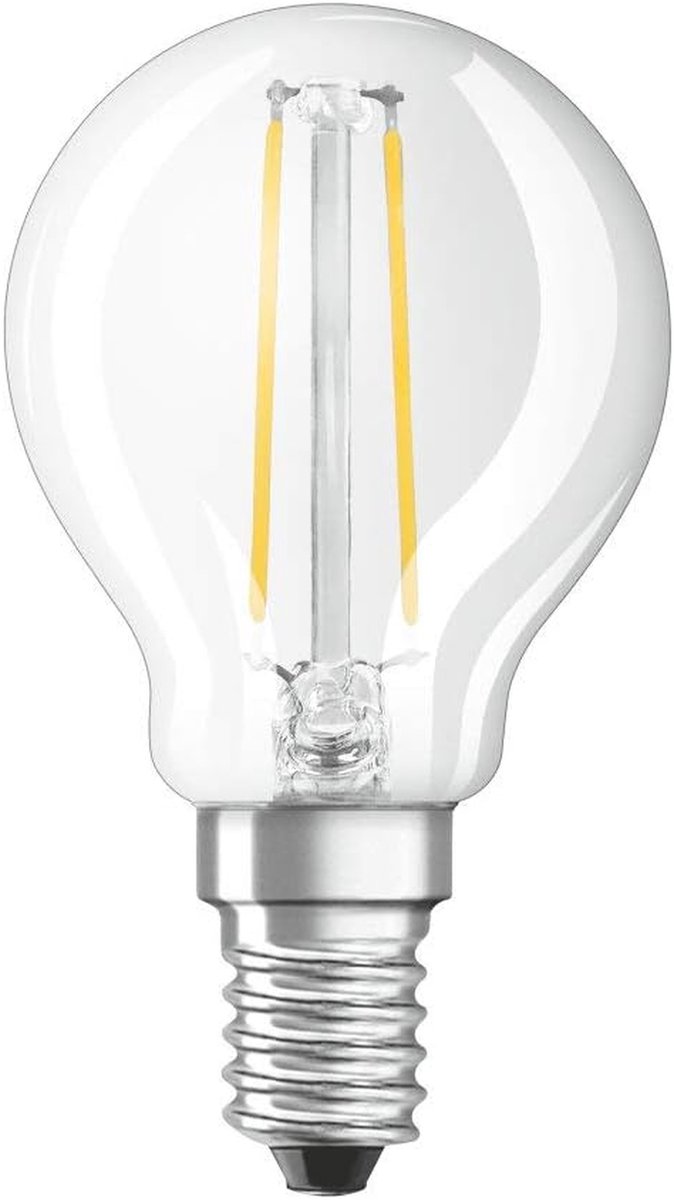 LED Lamp - E14 Lamp - Sfeerverlichting Thuis - Dimbaar Glas - 2.8 Watt - Warm Wit