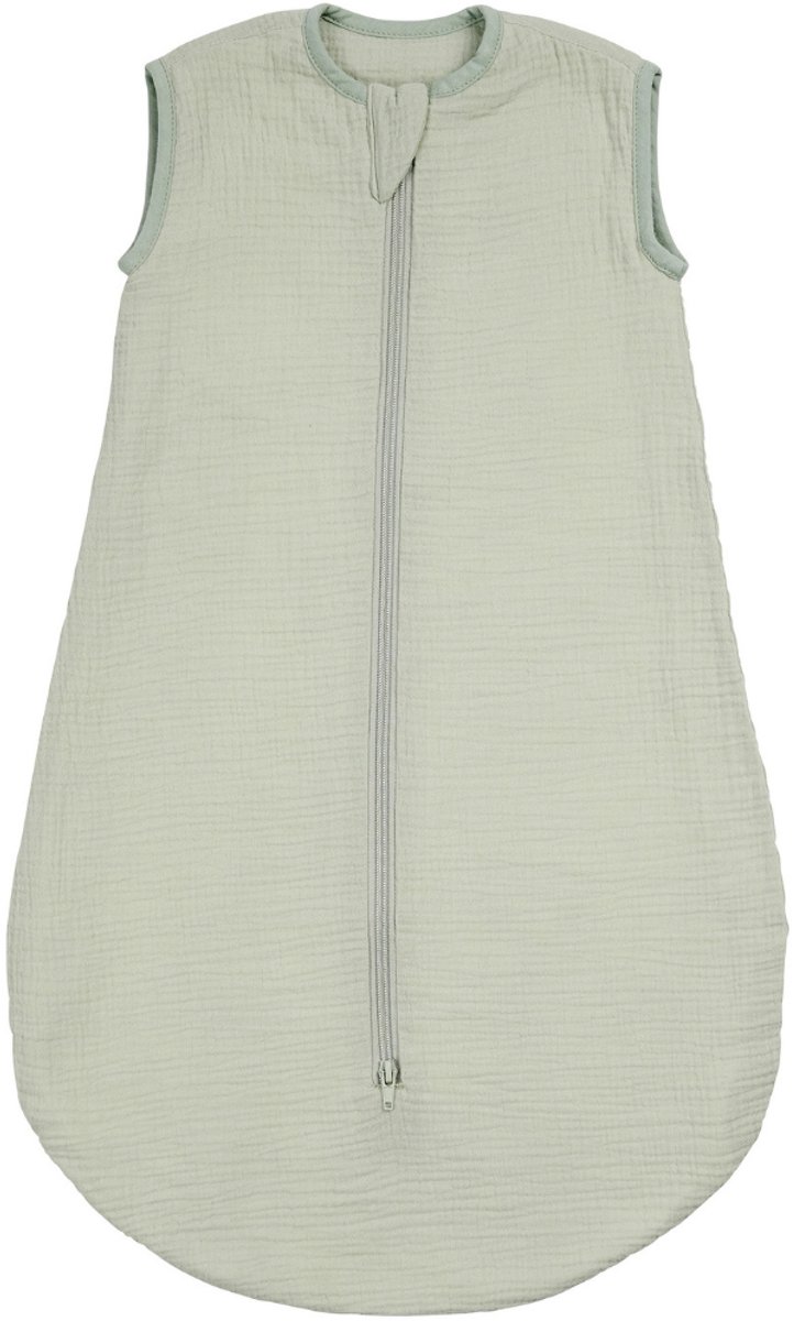 Nattou LouLou Baby Slaapzak 70 cm - Slaapzak van Tetra Katoen - TOG 0,5 - Zachte Babyslaapzak - Groen