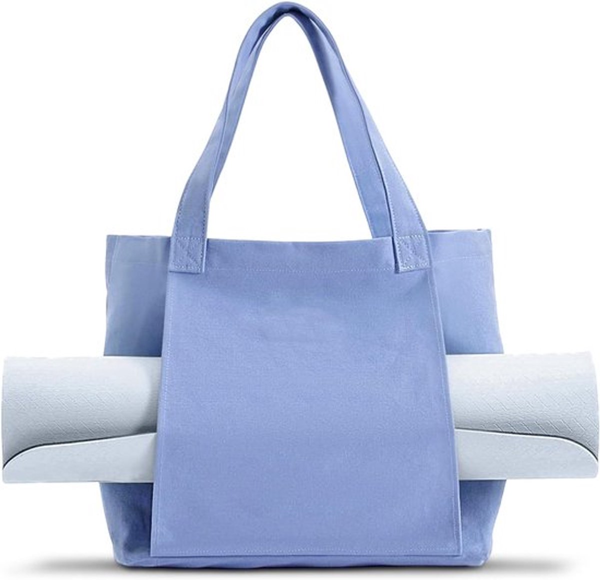 Yoga Tas voor Vrouwen, Sporttas en Reisbagage met Vochtcompartiment, Fleshouder en Volledige Rits, Ideaal voor Yogamatten en Yoga Accessoires, Fitness Tas voor Actieve Vrouwen