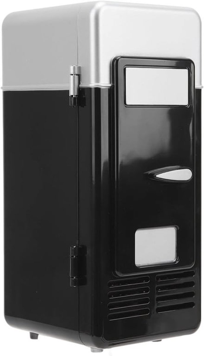 Draagbare Mini Koelkast - Compacte Reis Koeler met Energiezuinige Semiconductor Technologie en Laag Geluidsniveau, USB Oplaadbaar