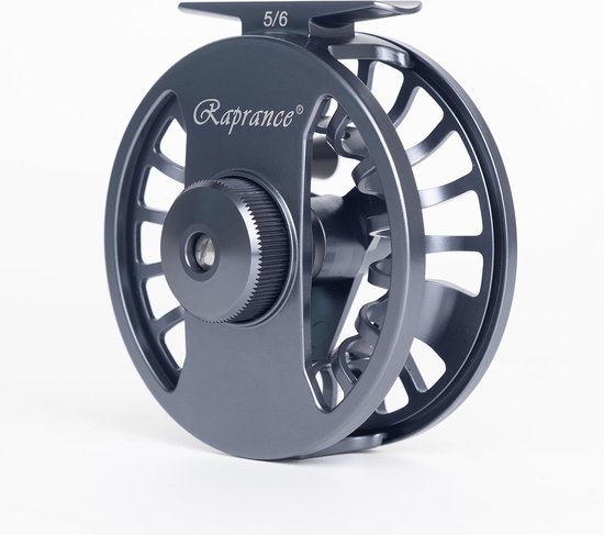 Raprance Fly Fishing Reel 7/8wt - CNC Aluminum Alloy, Ultra Light, Direct Change Side Button, for Freshwater/Salt - ShopVlot — afbeelding 4