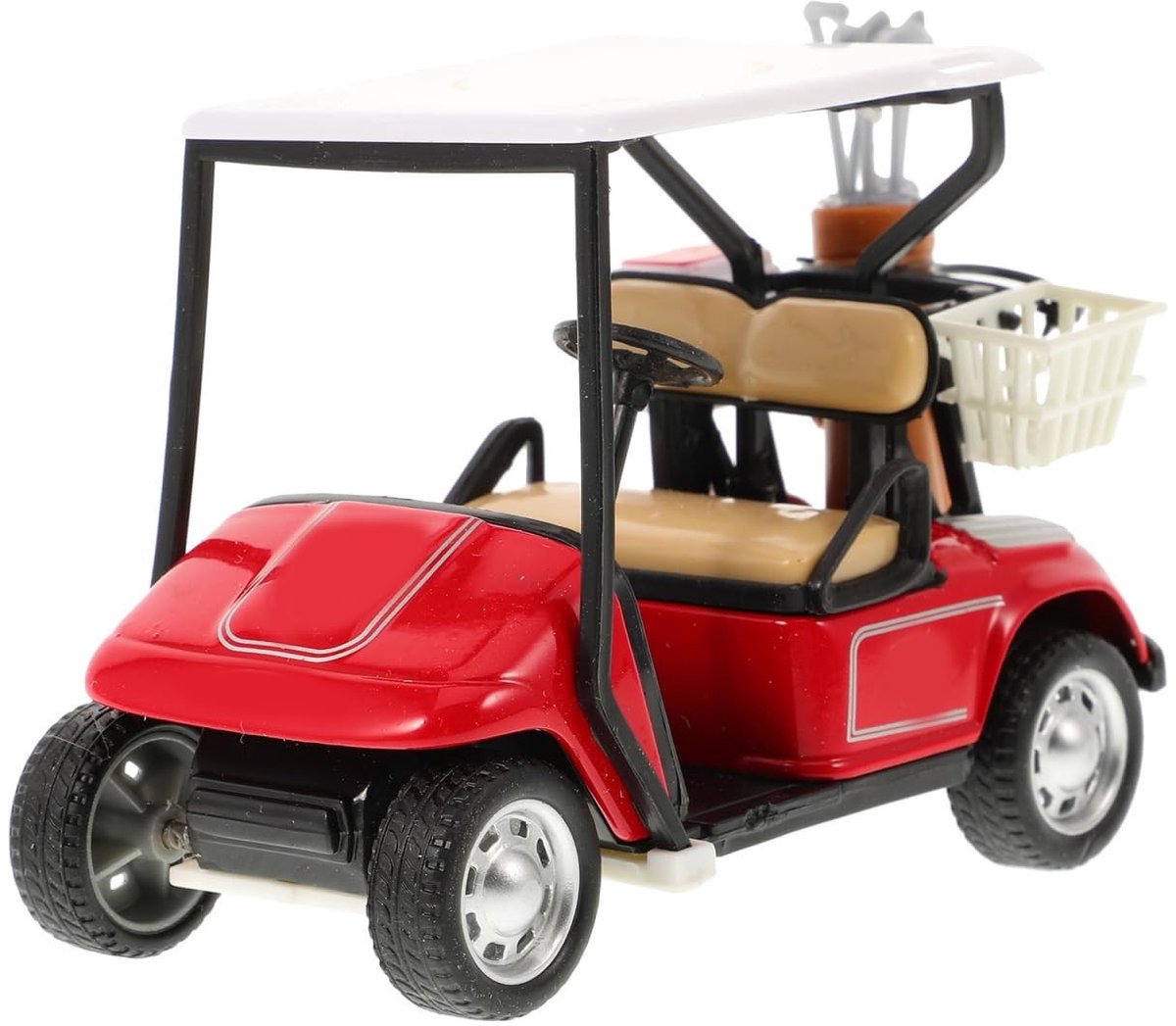 Solidchoice - Golf Cart Model - Decoratie voor Feestjes en Taarten met Realistisch Ontwerp
