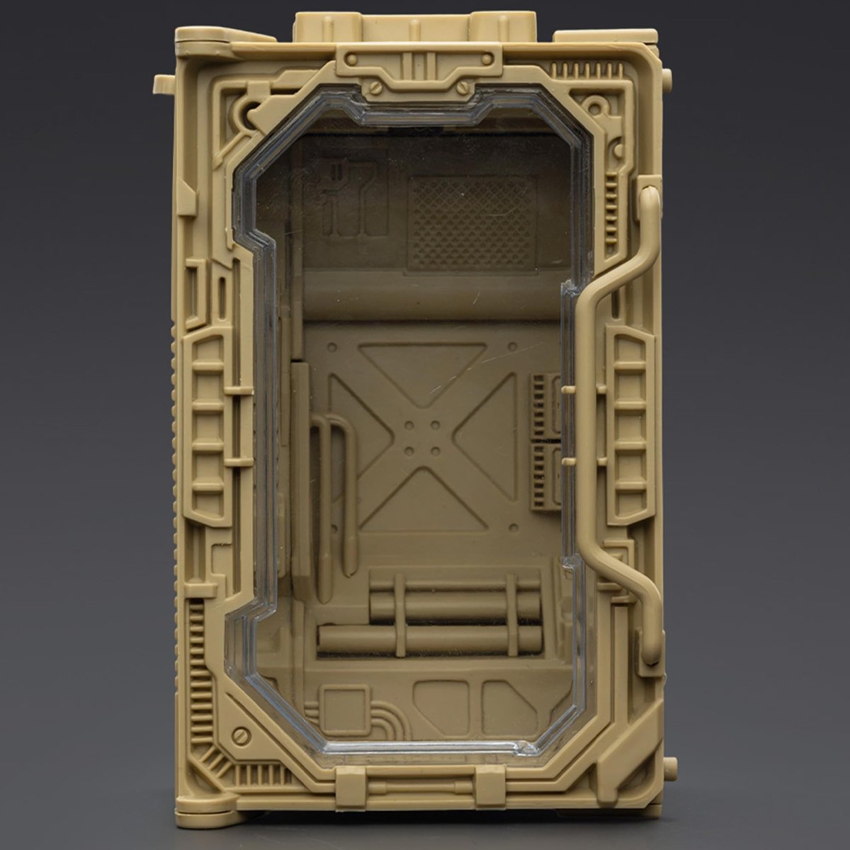 Solidchoice - Vitrine voor Figuren - Ash Yellow C - Ideaal voor Collecties