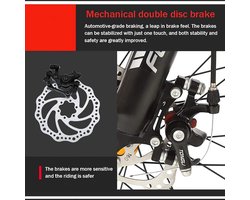 26 Inch Mountain Bikes,21/24/27/30Speed High-Carbon Steel Mountain Bike,Mountain Bike Suspension Adjustable Seat - ShopVlot