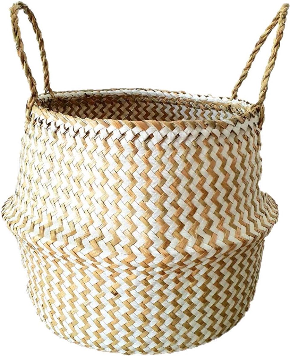 Nusa Originals - Special Handmade Bamboo Basket - Foldable - 50cmx45cm - ShopVlot